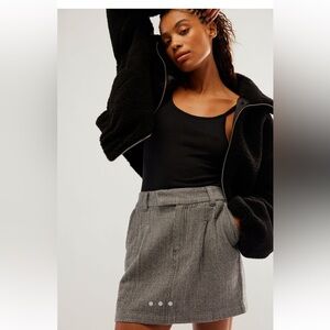NWT Free People Twill Skirt
